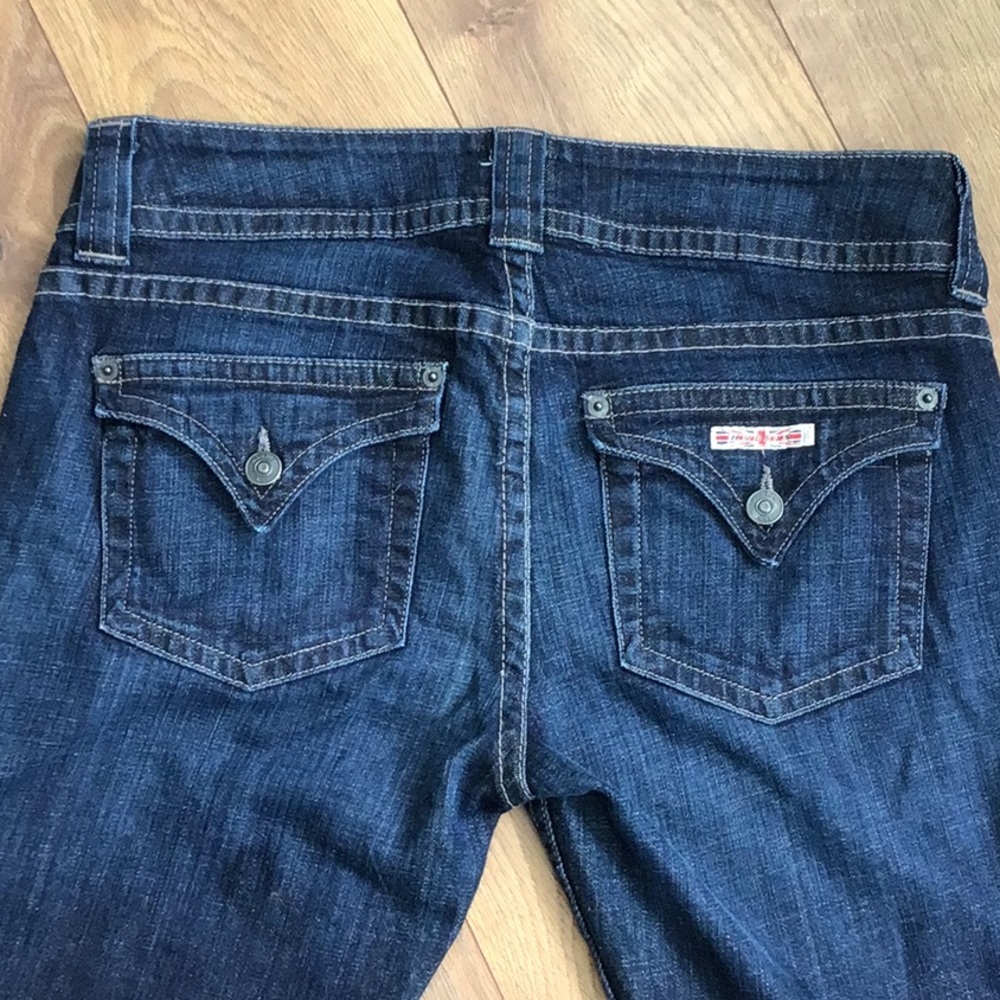 HUDSON LOW RISE SIGNATURE BOOTCUT JEANS LIKE NEW